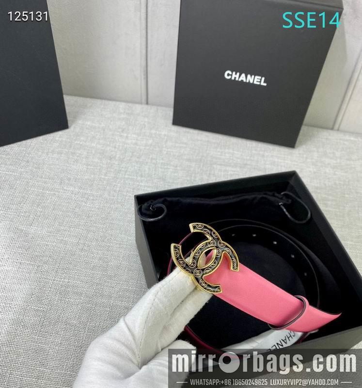 Chanel belt 30mmX95-125cm XH01
