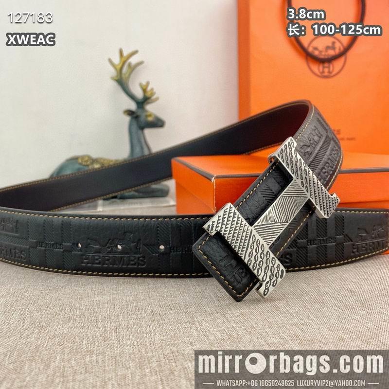 Hermes belt 38mmX100-125cm 8L38