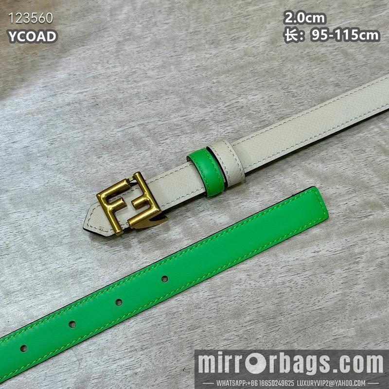 Fendi belt 20mmX95-115cm 8L16