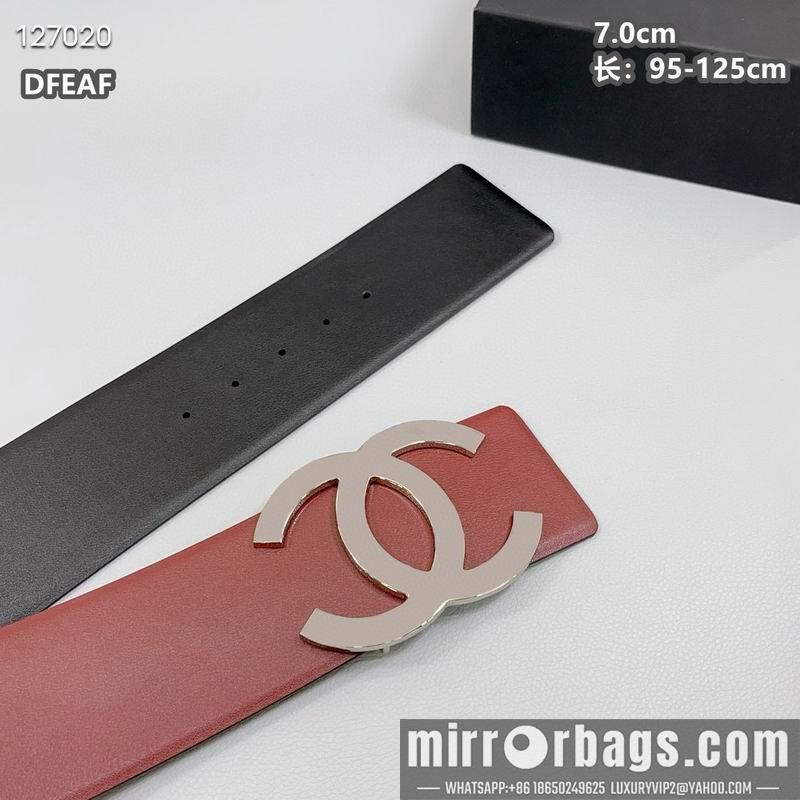Chanel belt 70mmX95-125cm 8L03