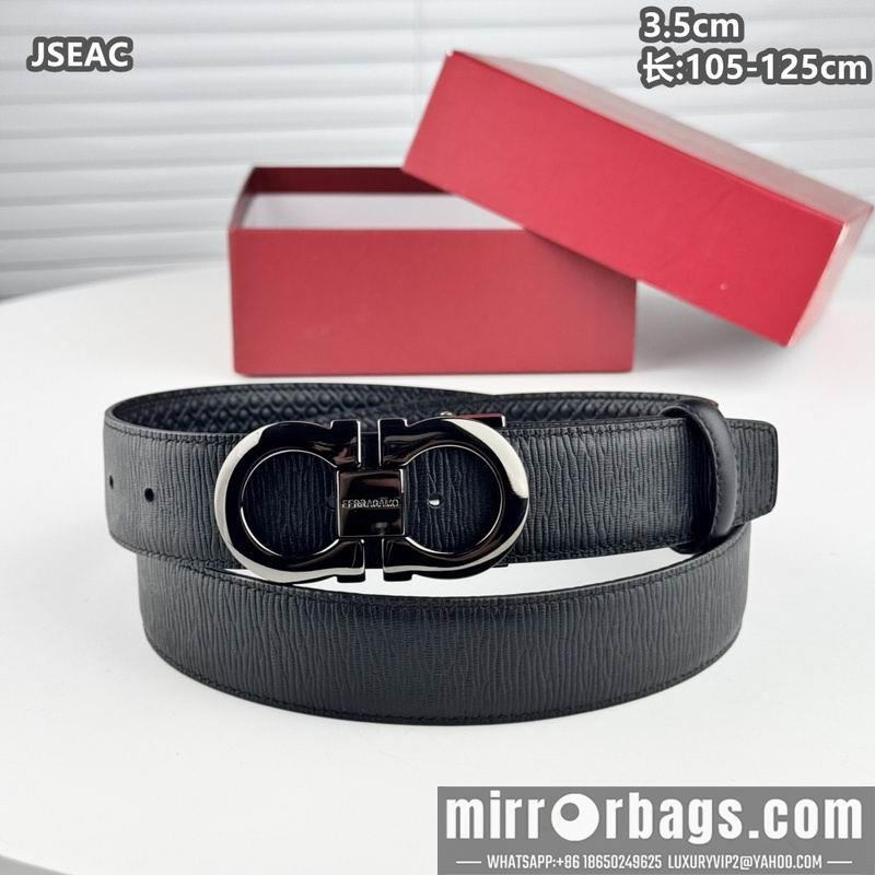 Ferragamo belt 35mmX105-125cm 8L128