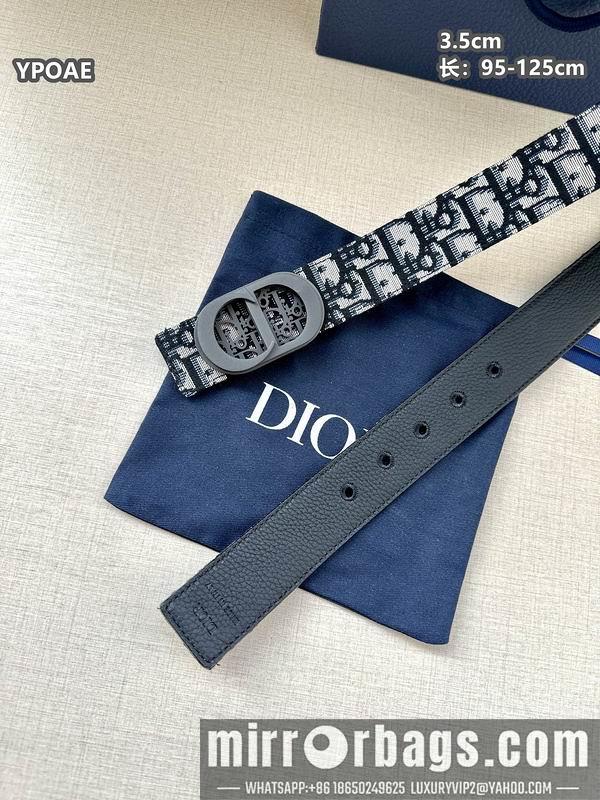Dior belt 35mmX95-125cm 8L42