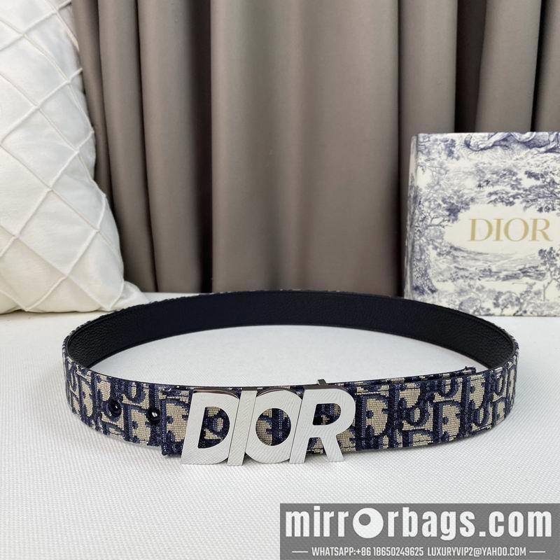 Dior belt 35mmX95-135cm 7D26