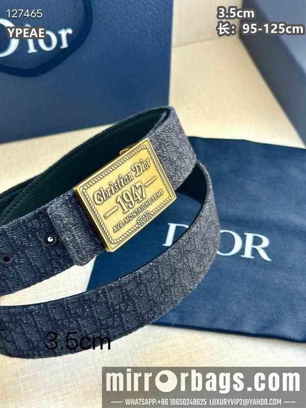 Dior belt 35mmX95-125cm 8L33