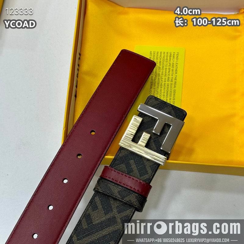 Fendi belt 40mmX100-125cm 8L74
