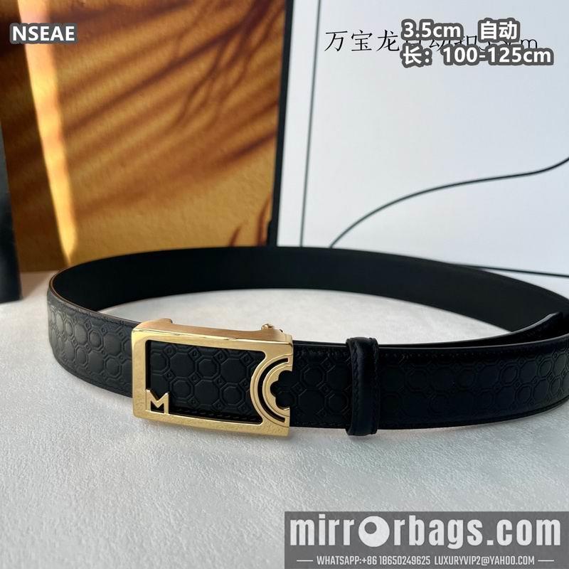 Montlanc belt 35mmX100-125cm 8L69
