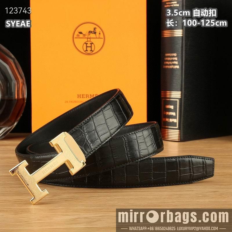 Hermes belt 35mmX100-125cm 8L32