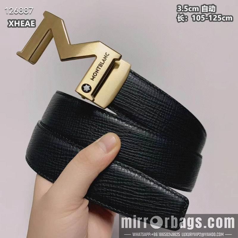 Montlanc belt 35mmX105-125cm 8L65