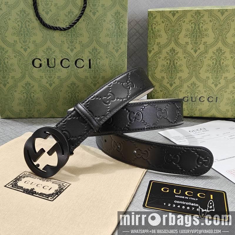 Gucci belt 38mmX90-125cm lb18