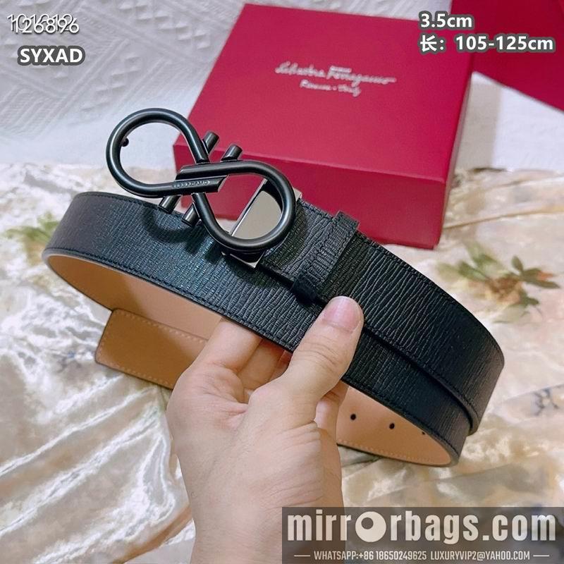 Ferragamo belt 35mmX105-125cm 8L94