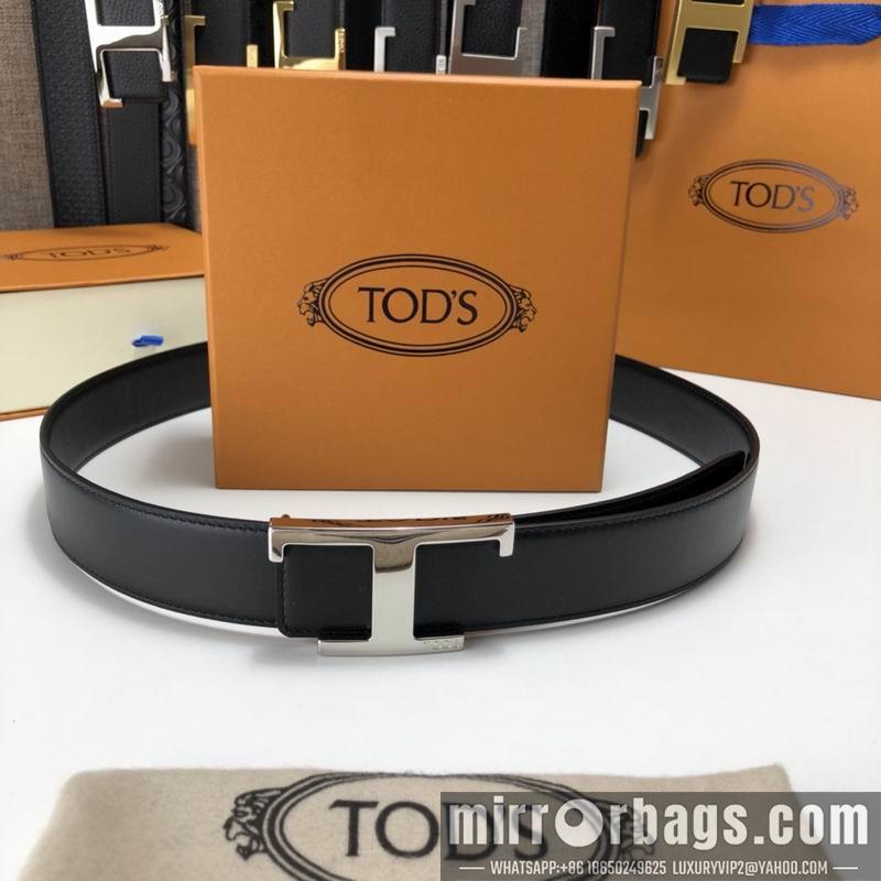 Tod's belt 34mmX95-125cm 7D04