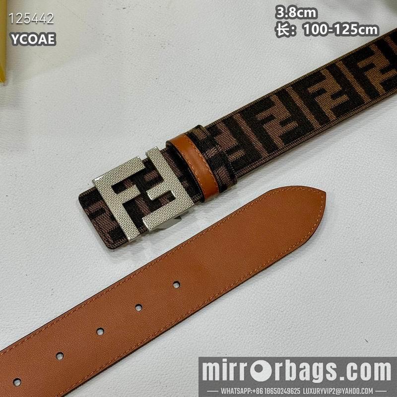 Fendi belt 38mmX100-125cm 8L13