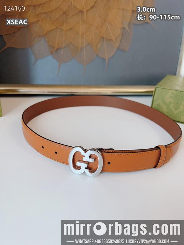 Gucci belt 30mmX90-115cm 8L06