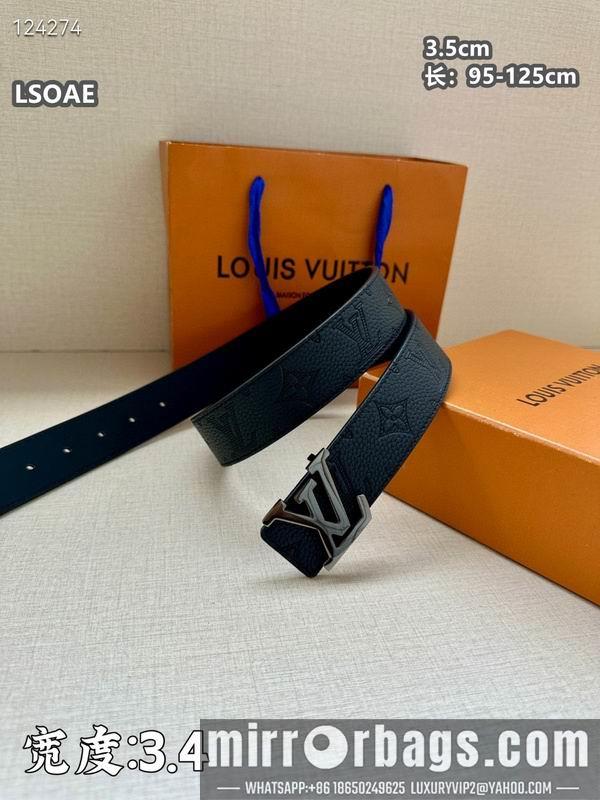 LV belt 35mmX95-125cm 8L08
