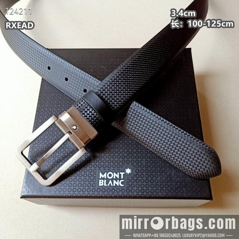 Montblanc belt 34mmX100-125cm 8L07