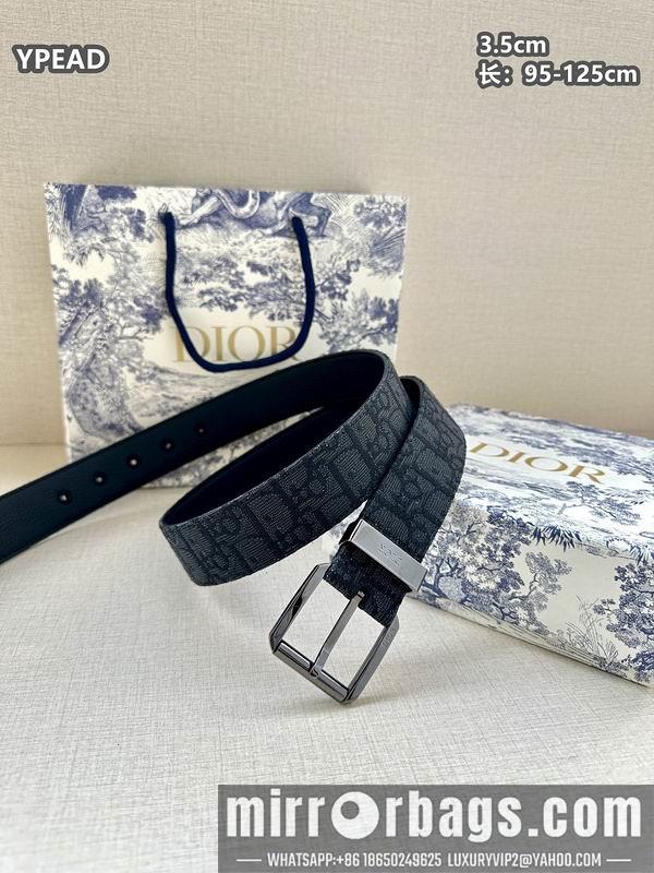 Dior belt 35mmX95-125cm 8L38