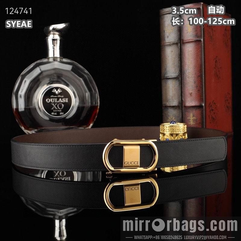 Gucci belt 35mmX100-125cm 8L32