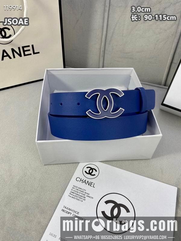 Chanel belt 30mmX90-115cm 8L072005