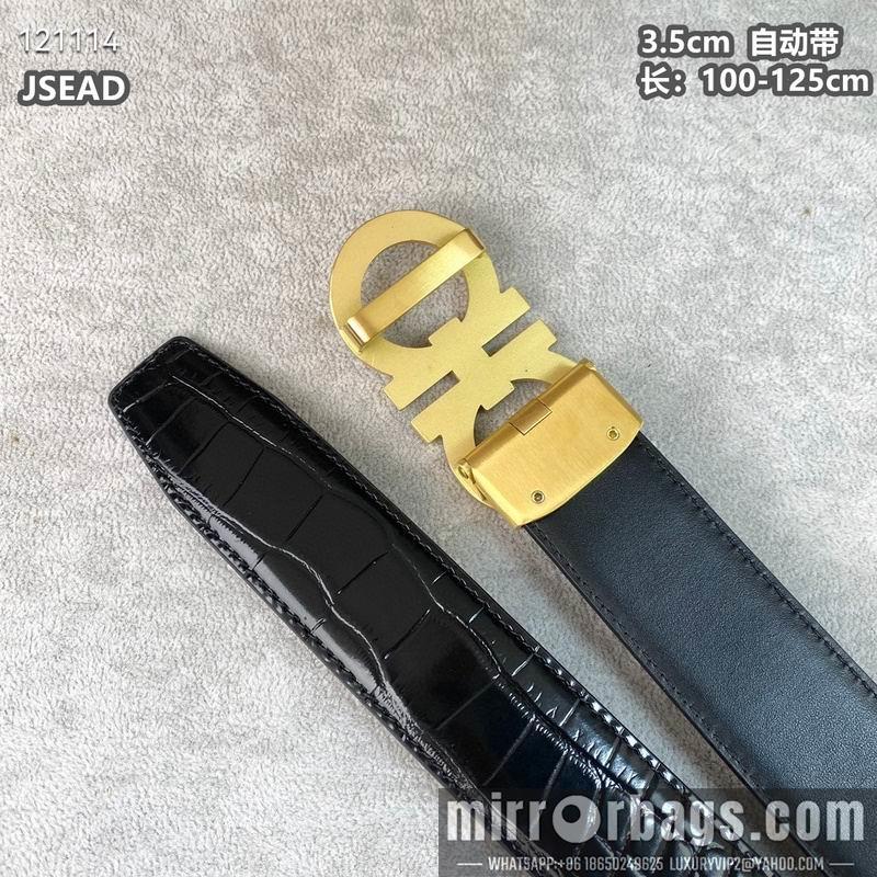 Ferragamo belt 35mmX100-125cm 8L63