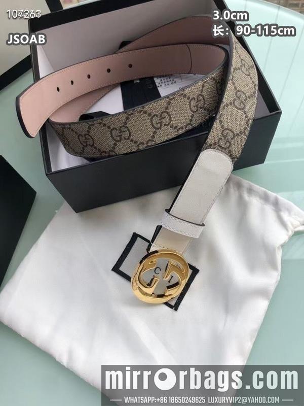 Gucci belt 30mmX90-115cm 8L03