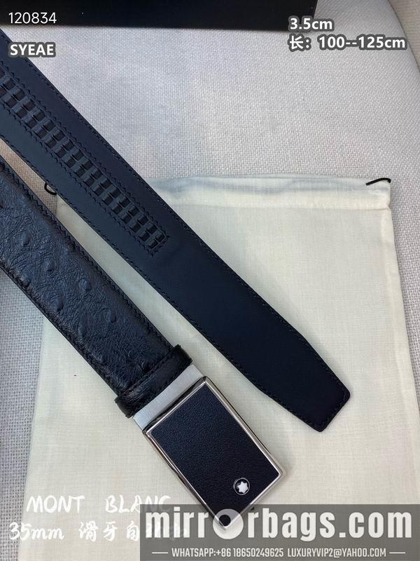 Montblanc belt 自动扣 35mmX100-125cm 8L072014