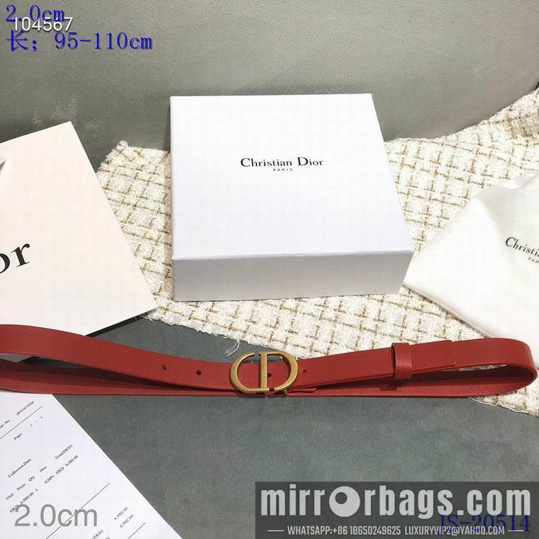 Dior Belt 20mmX95-110cm 8L11