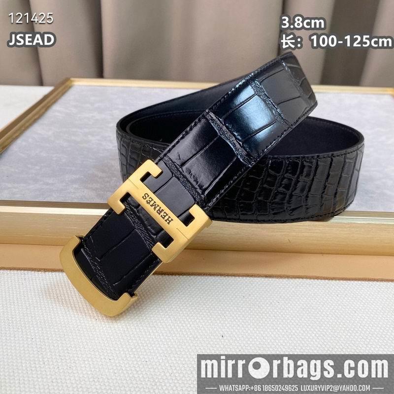 Hermes belt 38mmX100-125cm 8L30