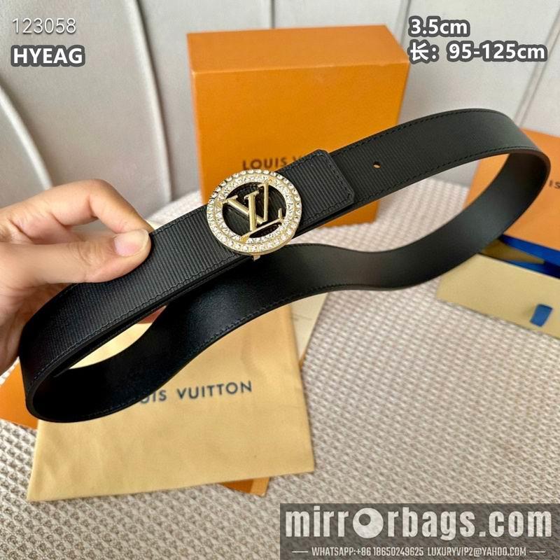 LV belt 35mmX95-125cm 8L01