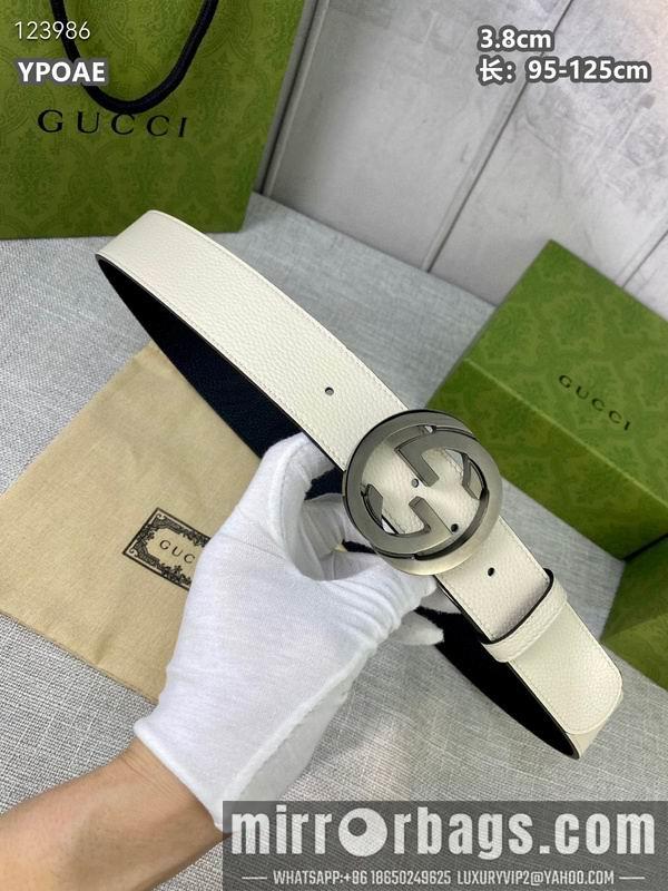 Gucci belt 38mmX95-125cm 8L10