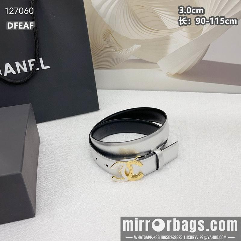 Chanel belt 30mmX90-115cm 8L35