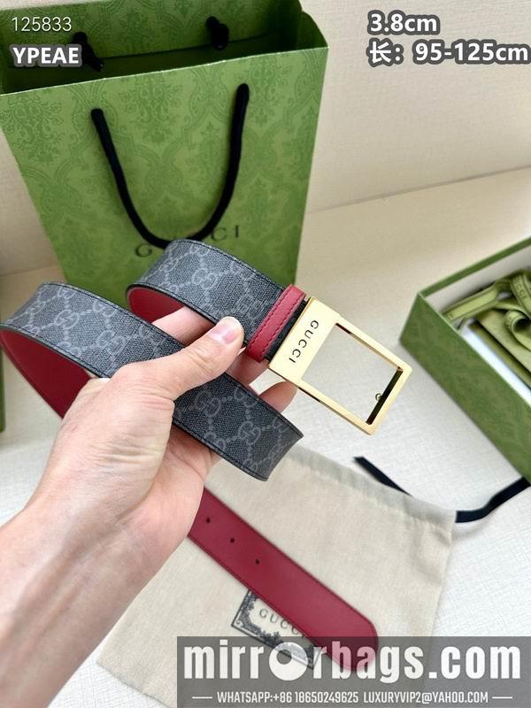 Gucci belt 38mmX95-125cm 8L01