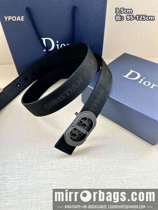Dior belt 35mmX95-125cm 8L42