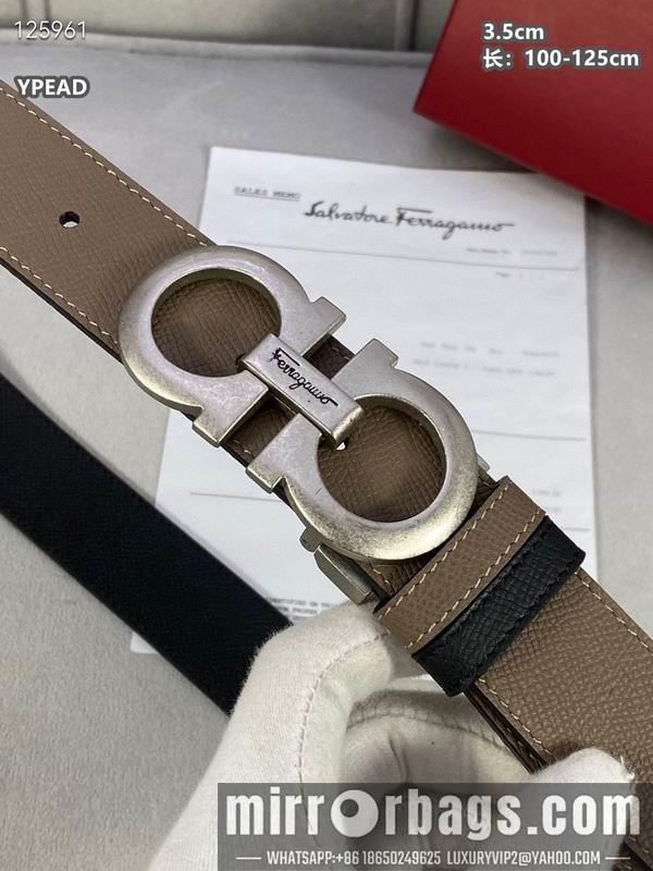 Ferragamo belt 35mmX100-125cm 8L22