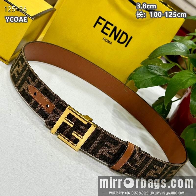 Fendi belt 38mmX100-125cm 8L15