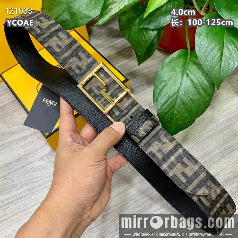 Fendi belt 40mmX100-125cm 8L115