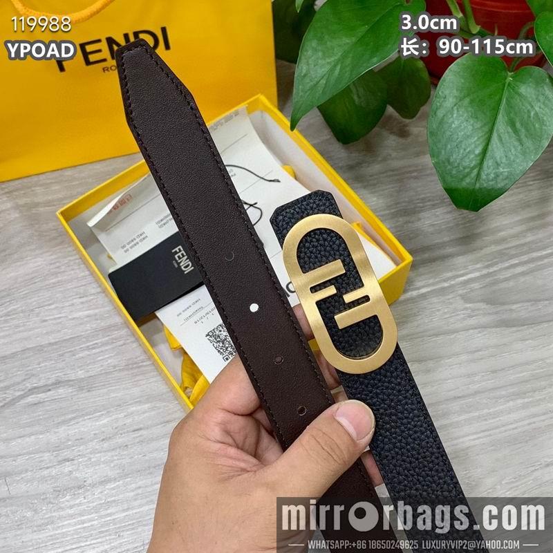 Fendi belt 30mmX90-115cm 8L19