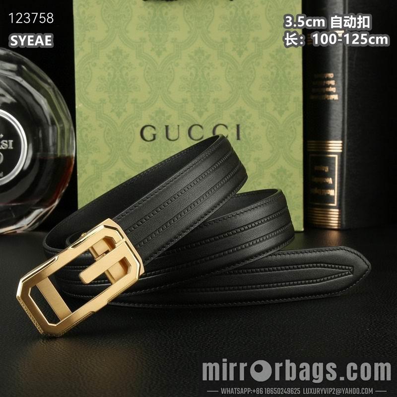 Gucci belt 35mmX100-125cm 8L52