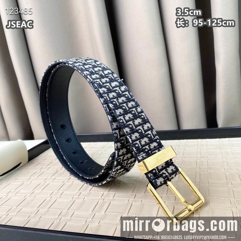 Dior belt 35mmX95-125cm 8L29