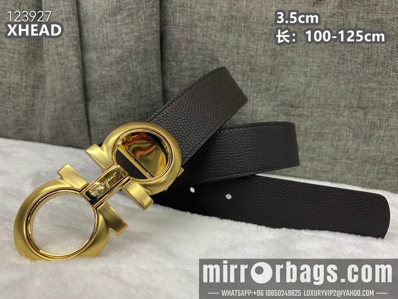 Ferragamo belt 35mmX100-125cm 8L36