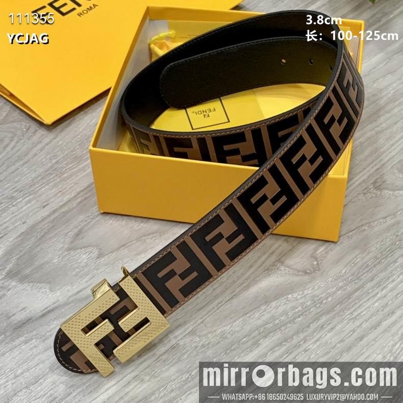 Fendi Belt 38mmX100-125CM 8L16