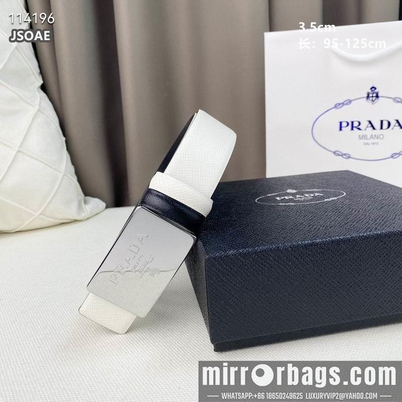 Prada belt 35mmX95-125CM 8L22