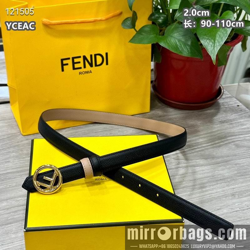 Fendi belt 20mmX90-110cm 8L17