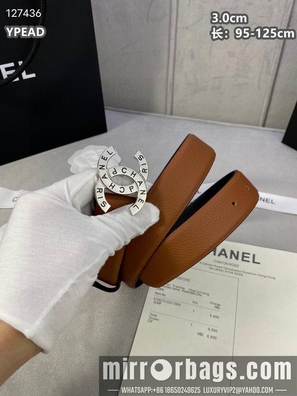 Chanel belt 30mmX95-125cm 8L30
