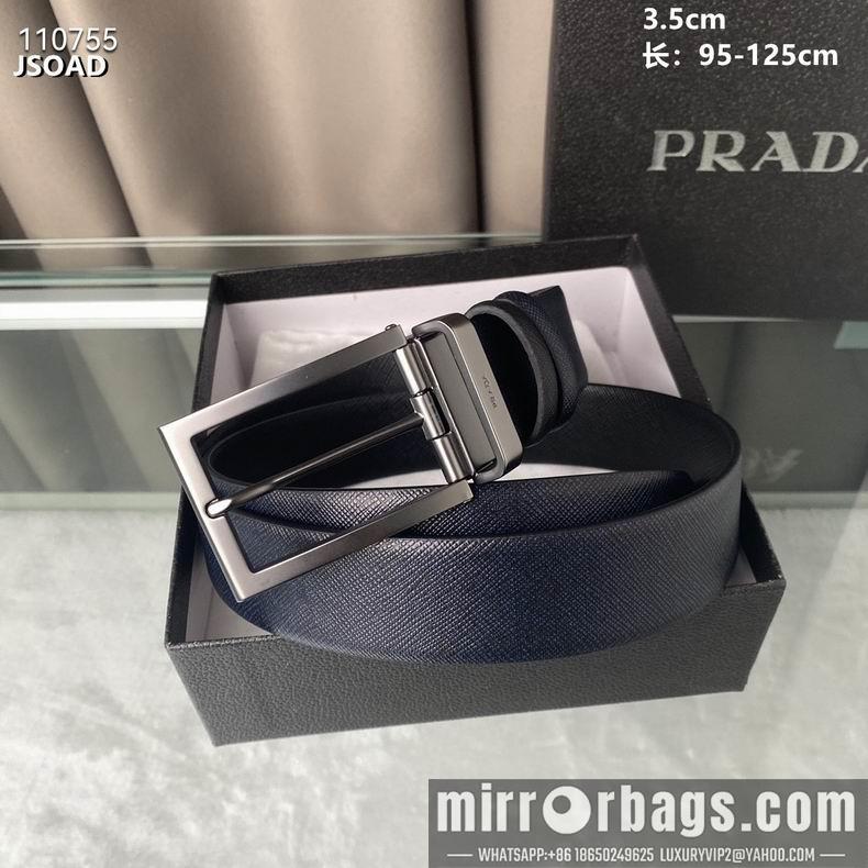 Prada belt 35mmX95-125CM 8L05