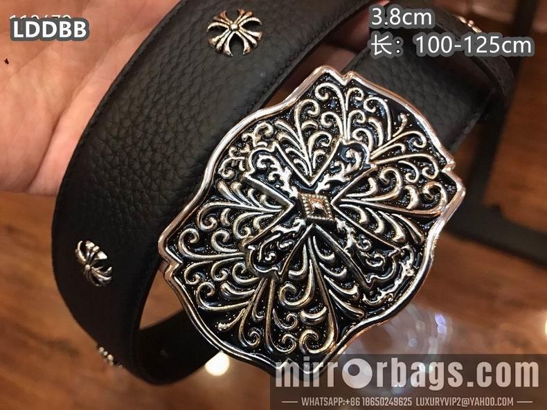 Chrome Hearts belt 38mmX100-125cm 8L15