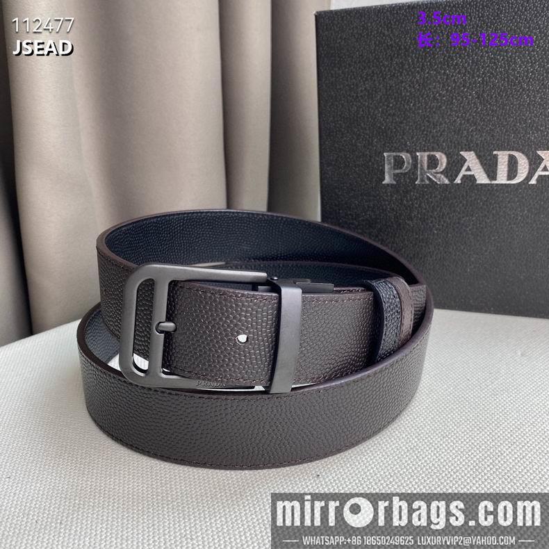 Prada belt 35mmX95-125CM 8L15