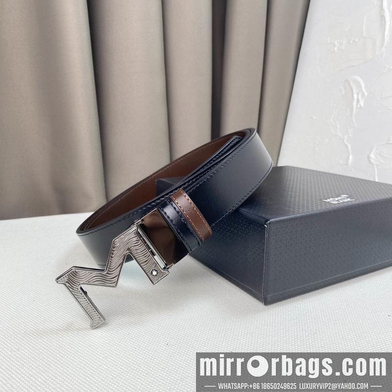 Montblanc belt 35mmX95-125cm 7D06