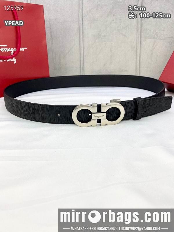Ferragamo belt 35mmX100-125cm 8L24