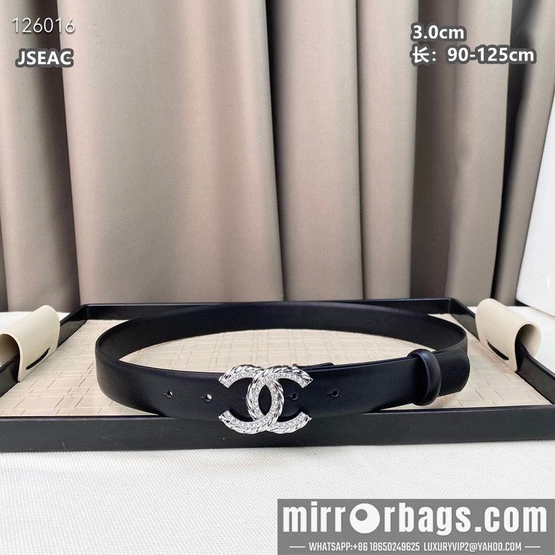 Chanel belt 30mmX90-125cm 8L18