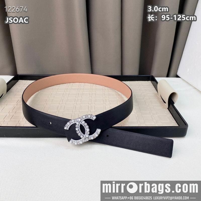 Chanel belt 30mmX95-125cm 8L28